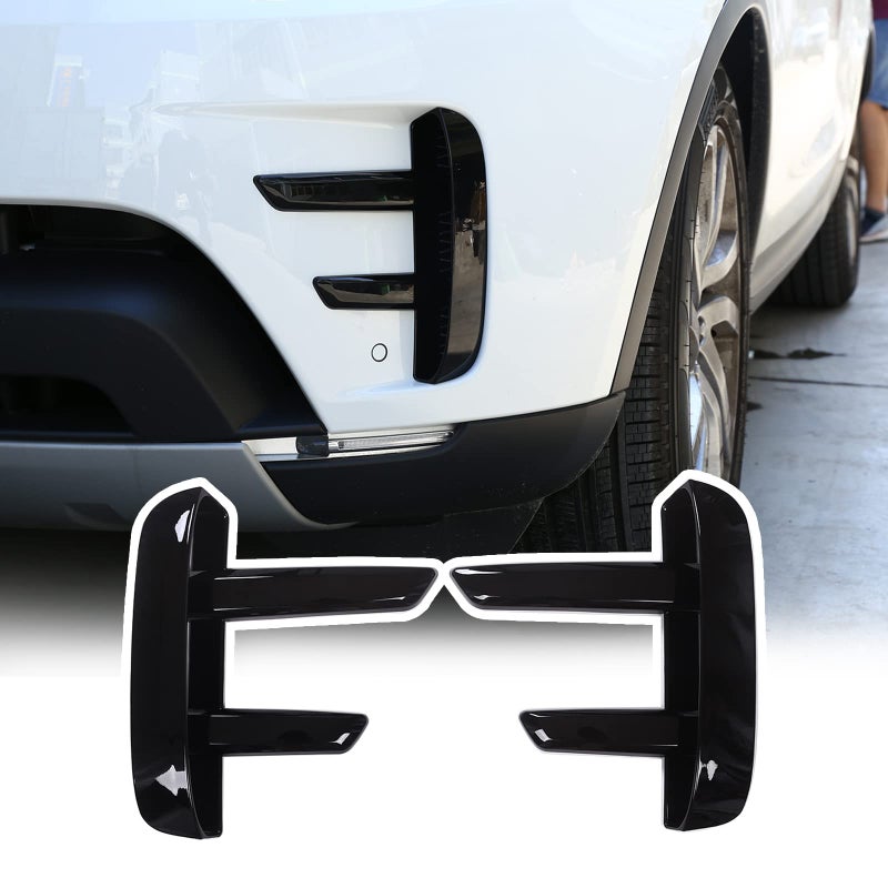 LLKUANG Front Bumper Grille Air Vent Cover Compatible with Land Rover Discovery 5 L462 2017-2023,Front Grille Air Inlet Decorative Accessories(for Discovery 5 2017-2023) - Image 1